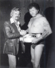 Les Thatcher and NWA Champion Harley Race