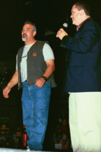 Ricky Steamboat and Ralph Harkey